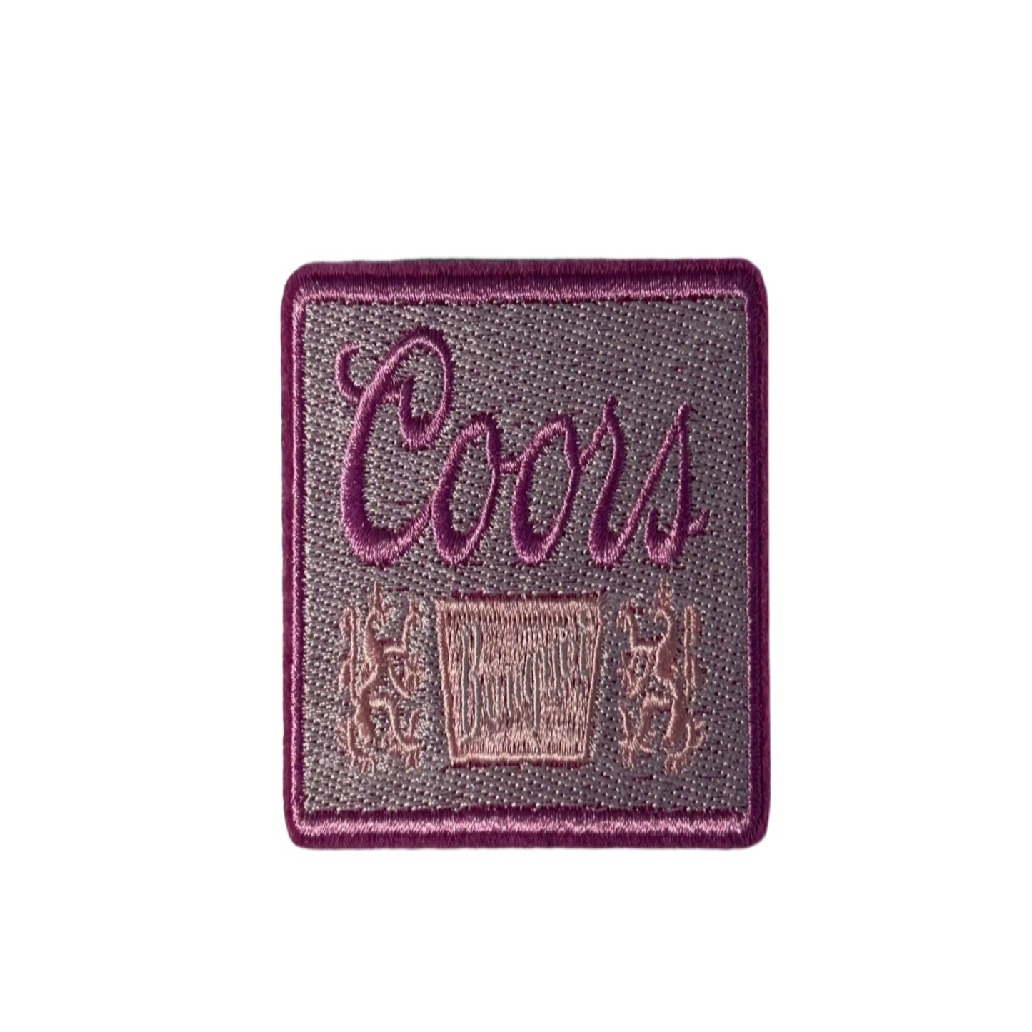 Pink Coors Banquet Patch