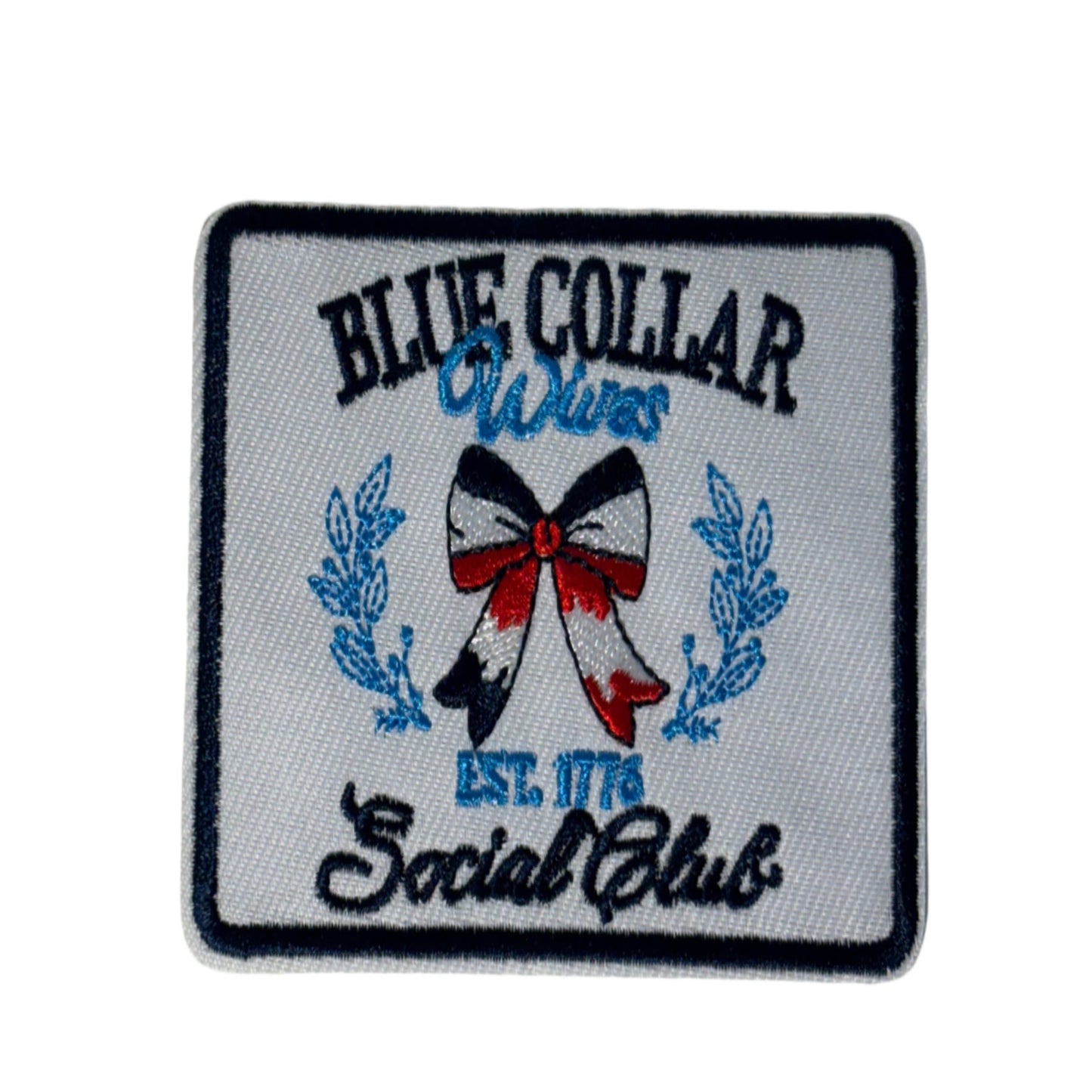 Blue Collar Wives Social Club Patch