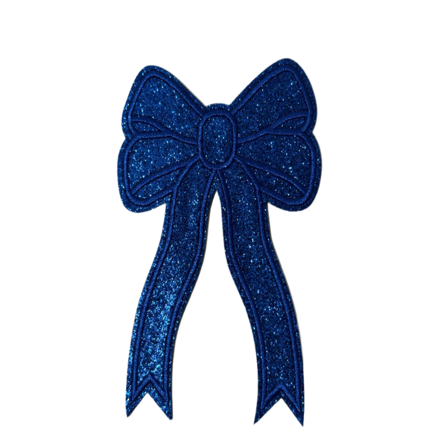 Big Bow Glitter Patch