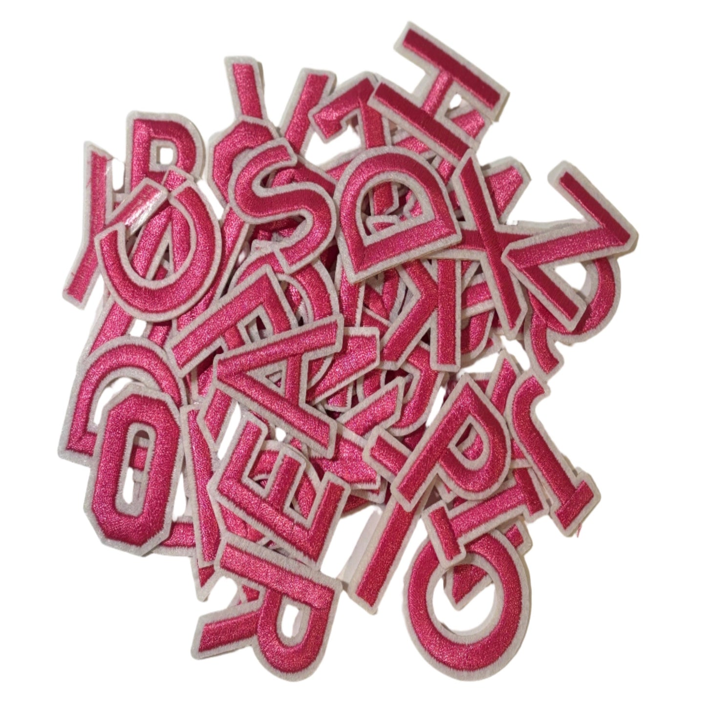 Number Patches- Pink