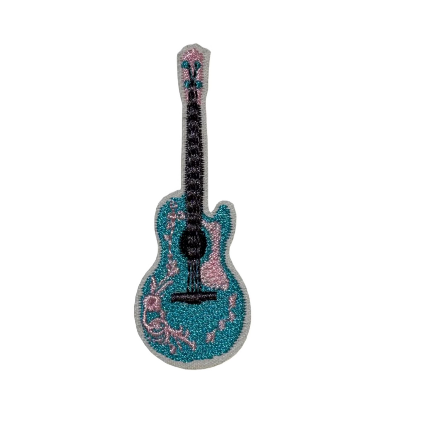 Floral Guitar Filler Patch