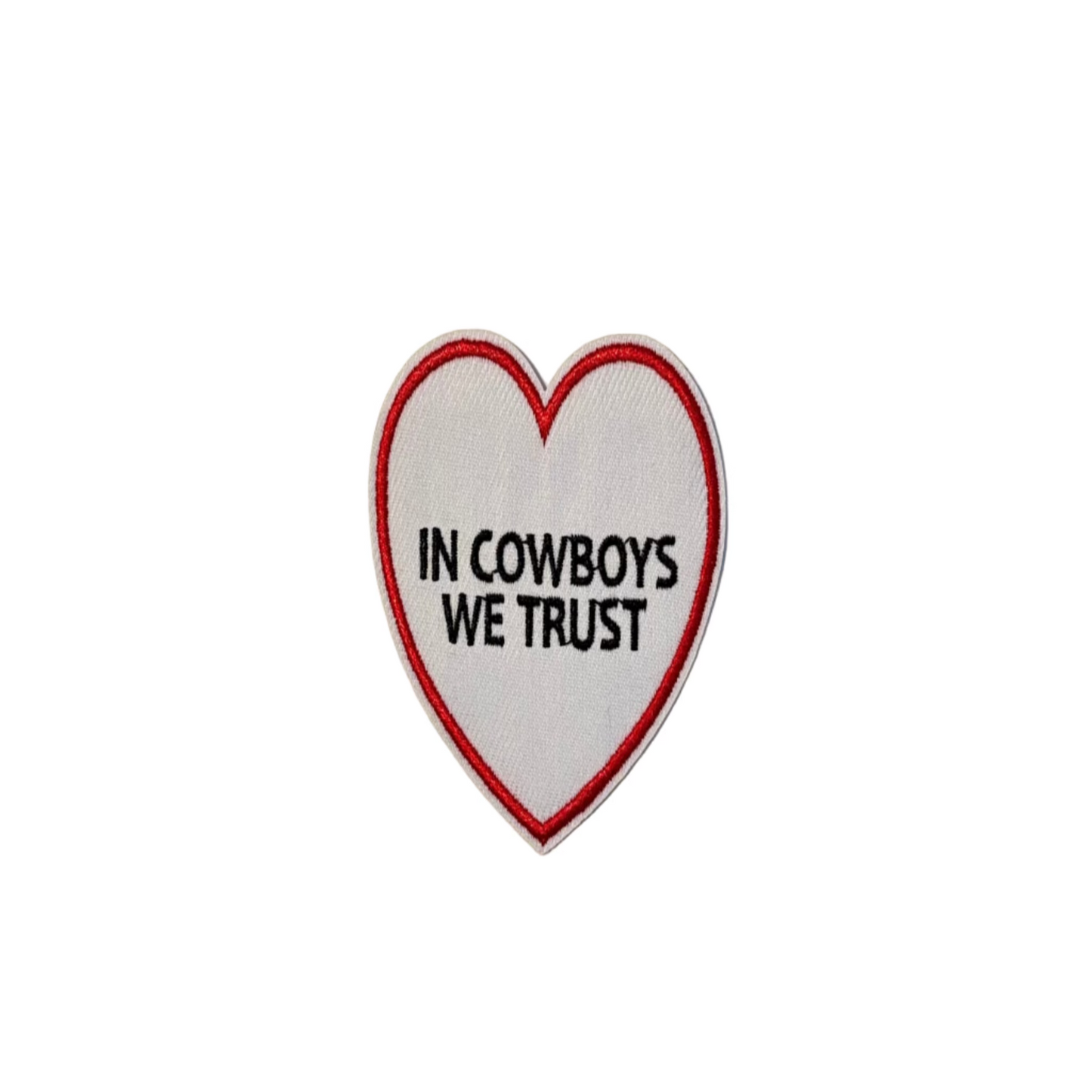 In Cowboys We Trust Patch