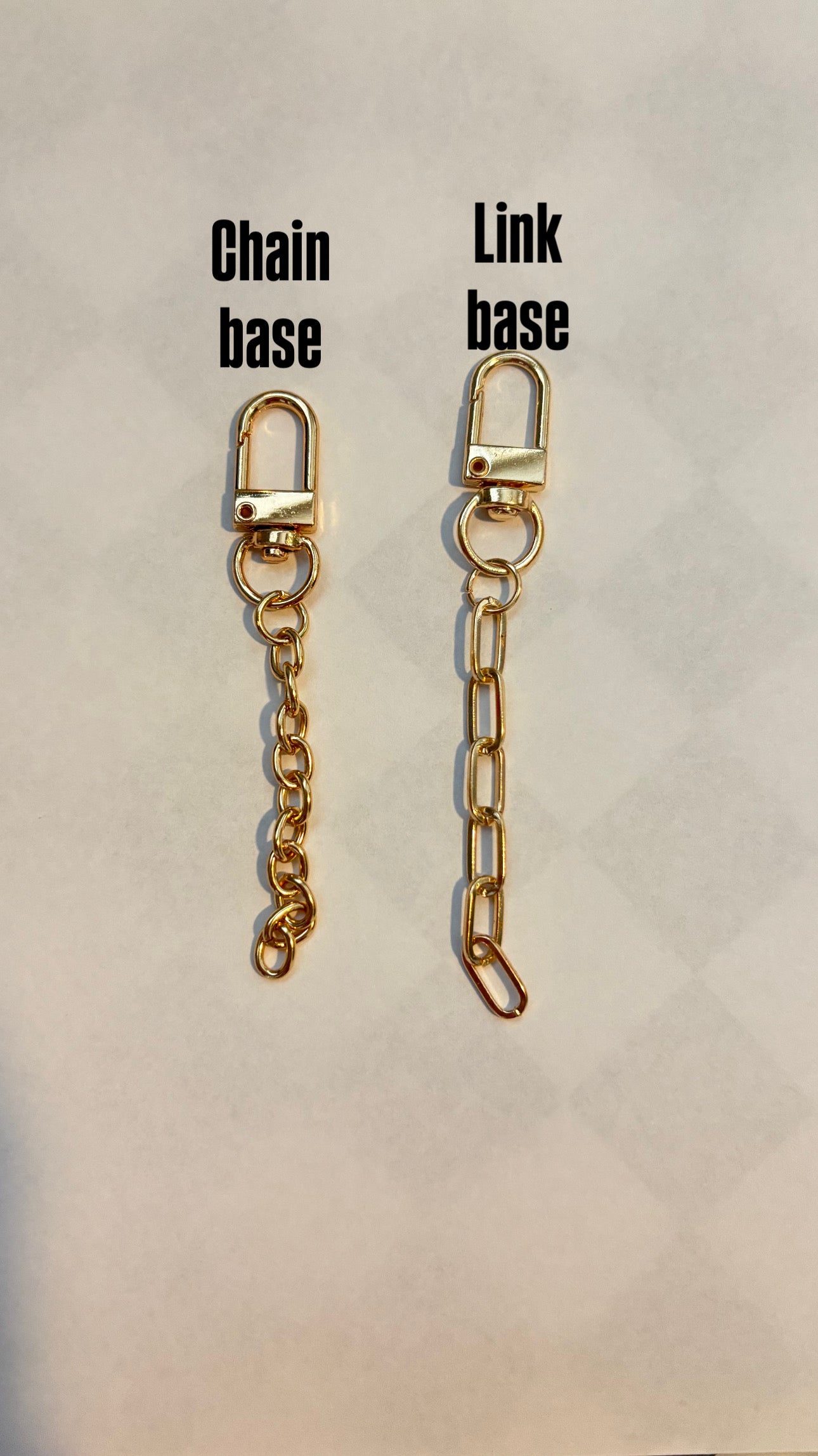 Custom Charm Keychain