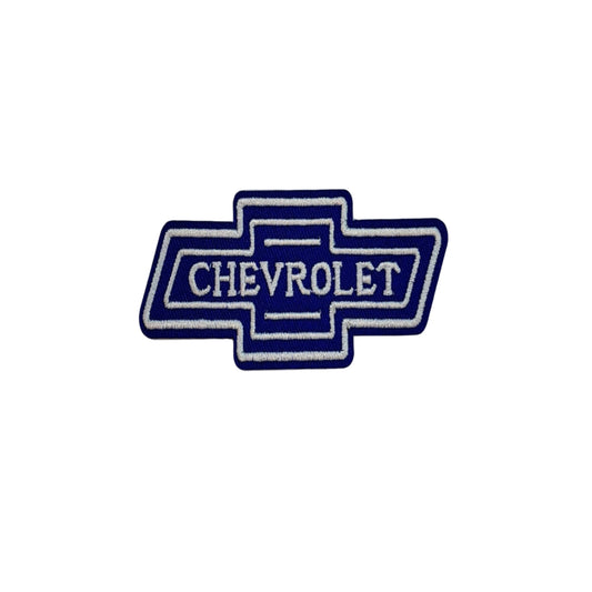 Blue Chevrolet Bow Tie Patch