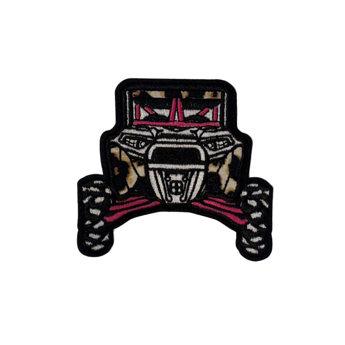 Leopard Pink Razor Patch