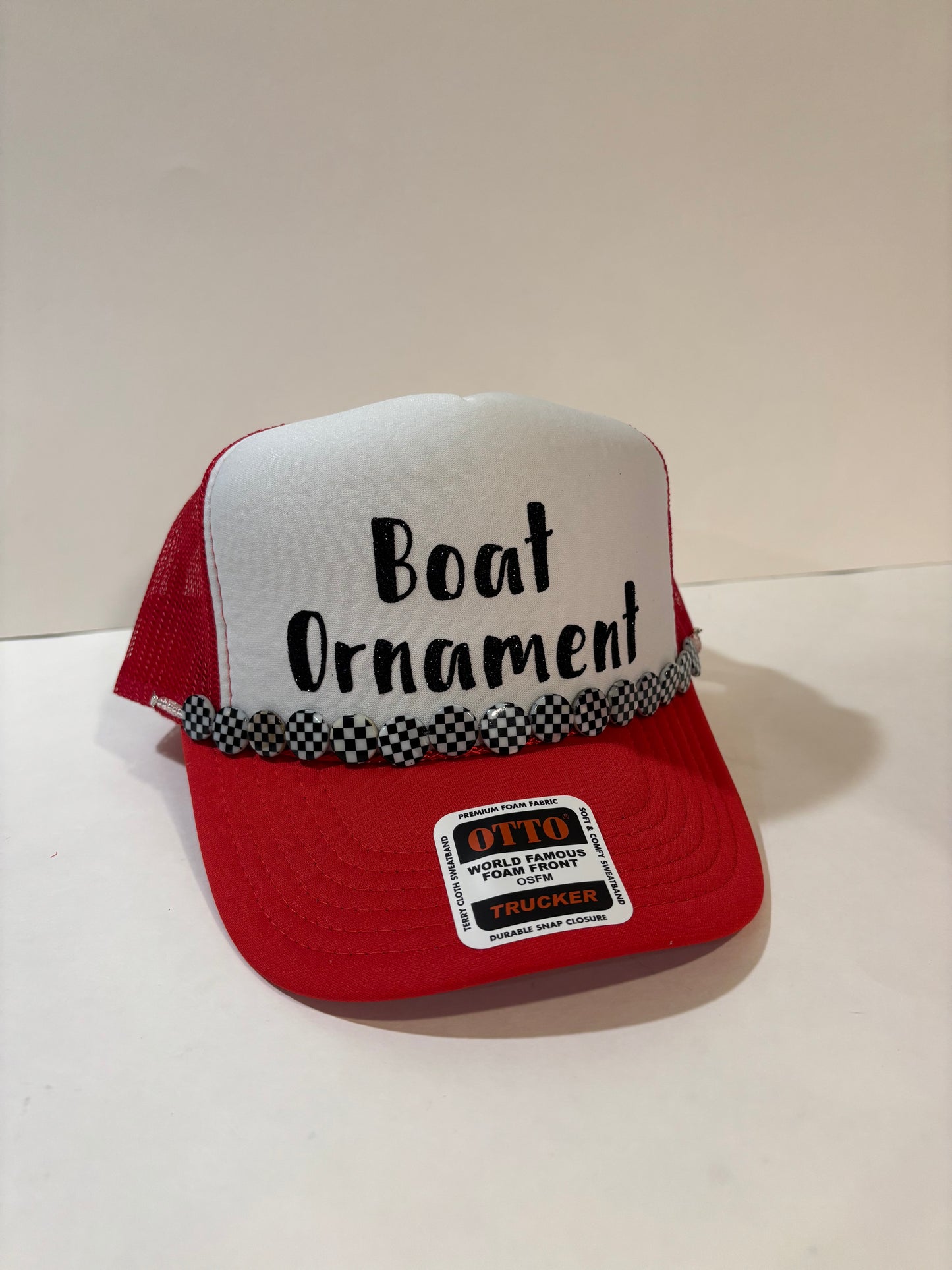 Boat Ornament Trucker Hat