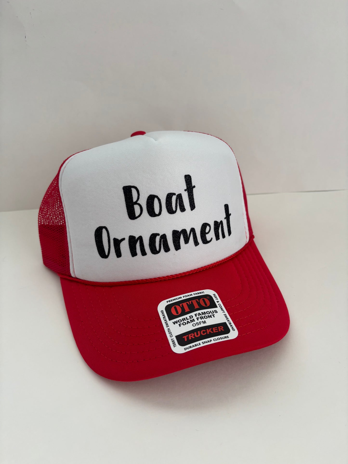 Boat Ornament Trucker Hat
