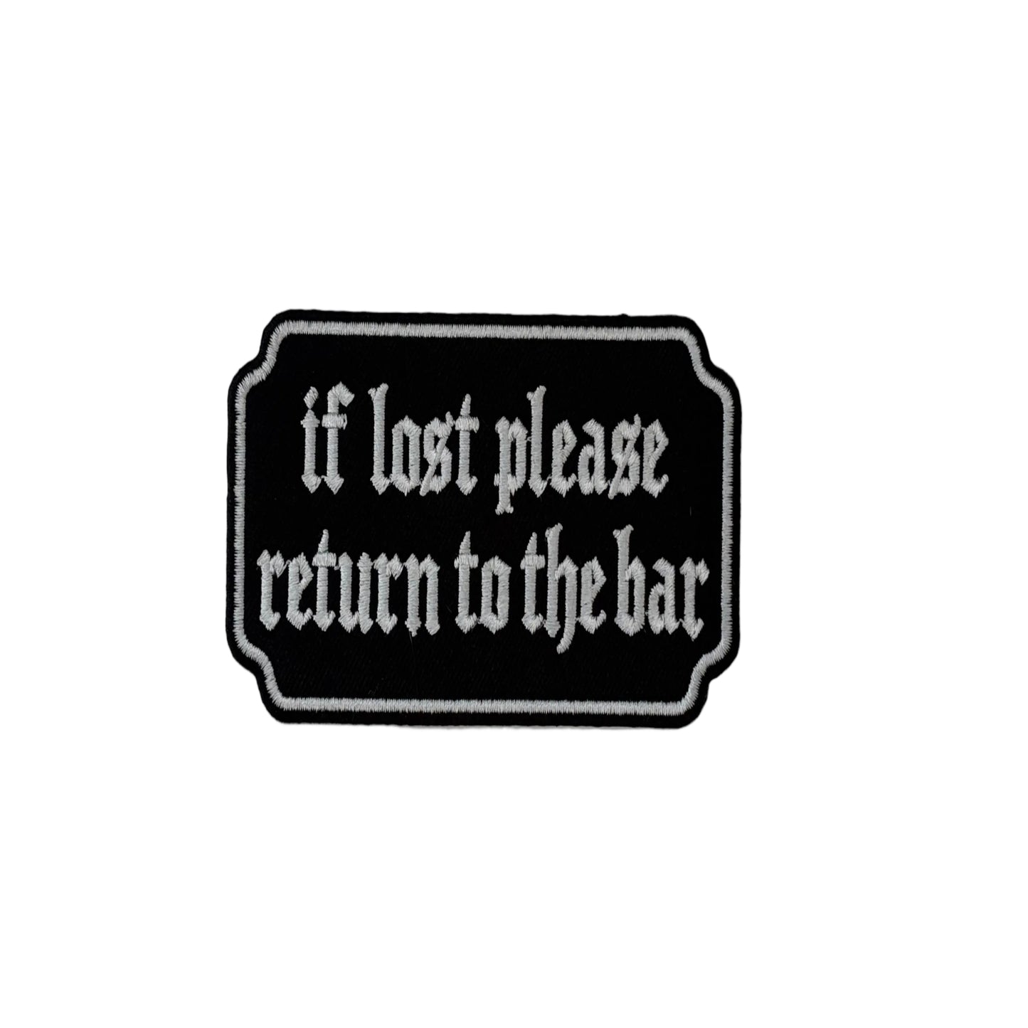 Please Return to Bar Patch