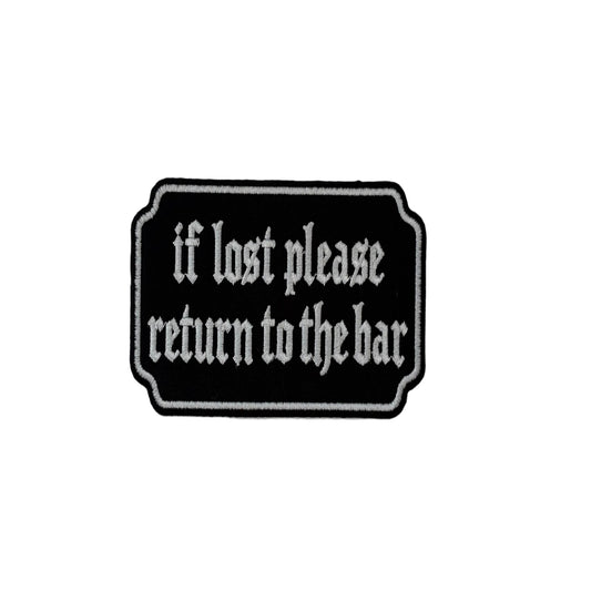 Please Return to Bar Patch