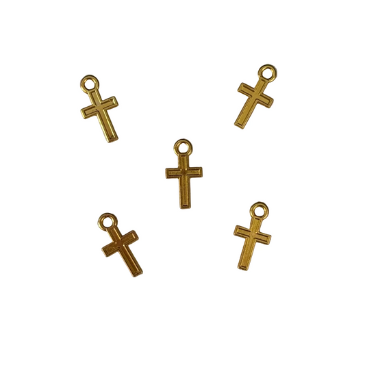 Mini Cross Charm