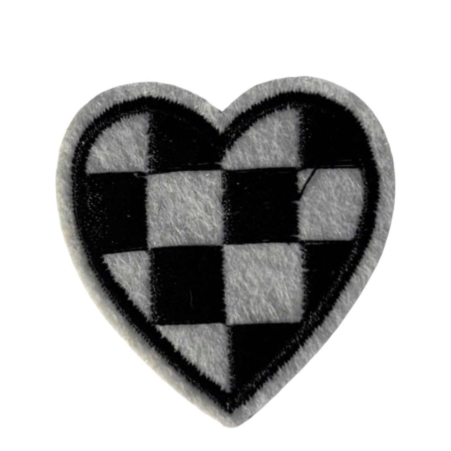 Checkered Heart Patch