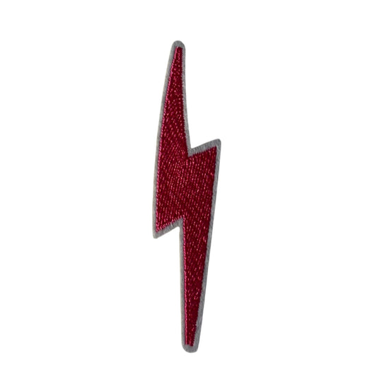 Pink Lighting Bolt Filler Patch