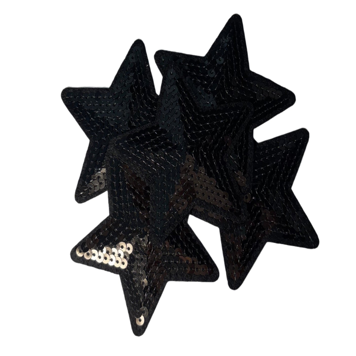 Black Sequins Stars