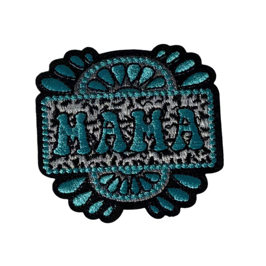 Mama Cowprint & Leaf Patch