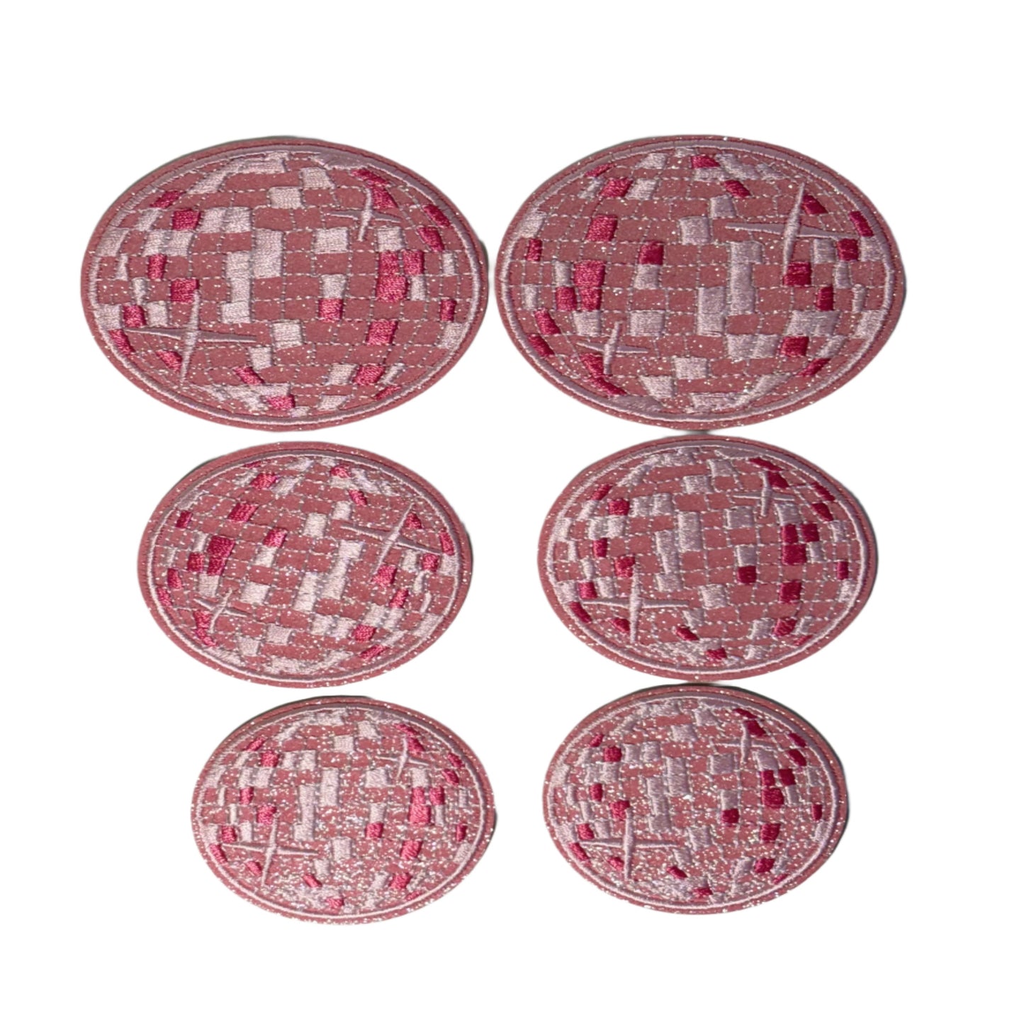 Pink Disco Ball Patch
