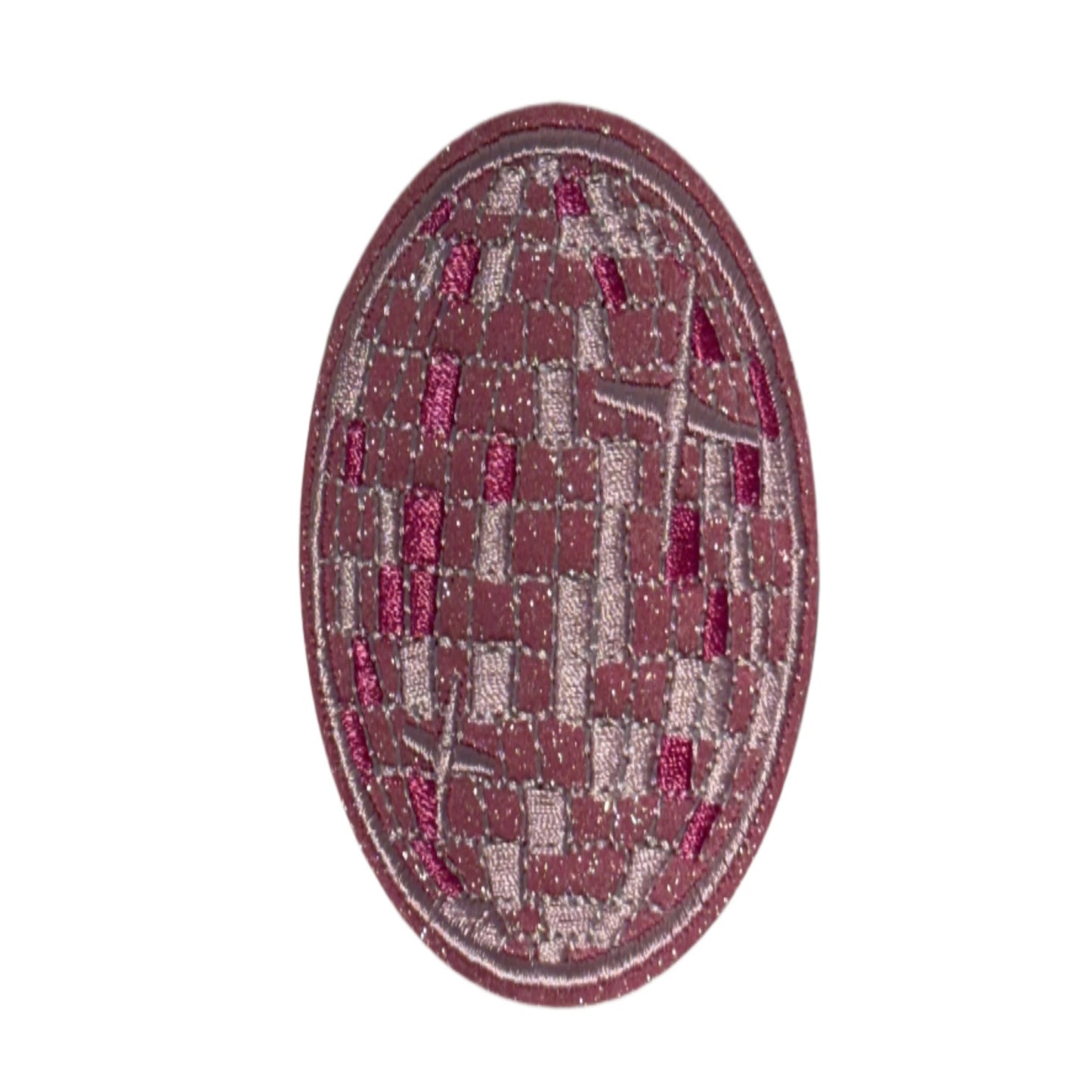 Pink Disco Ball Patch