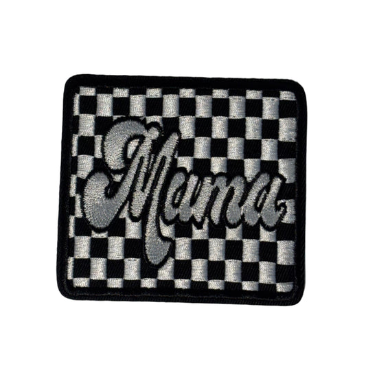Checkered Mama Patch