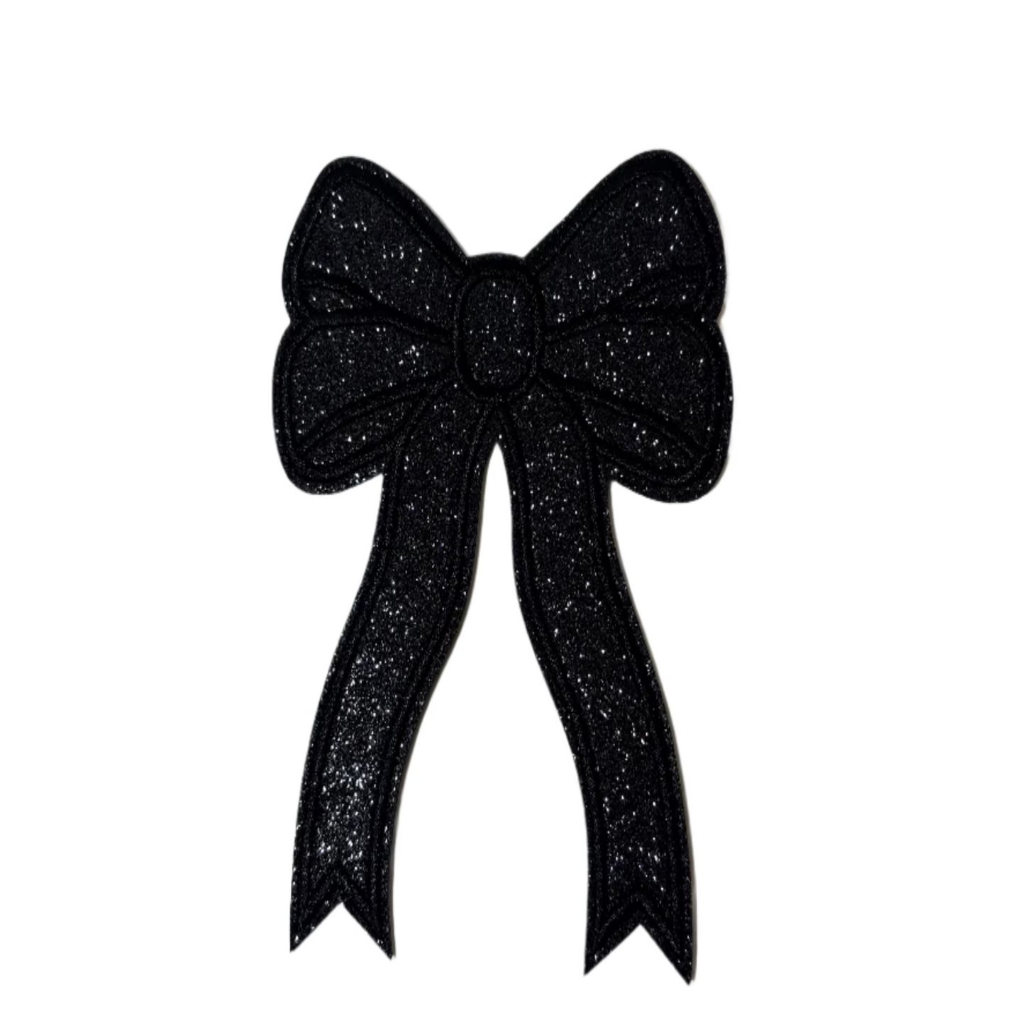 Big Bow Glitter Patch