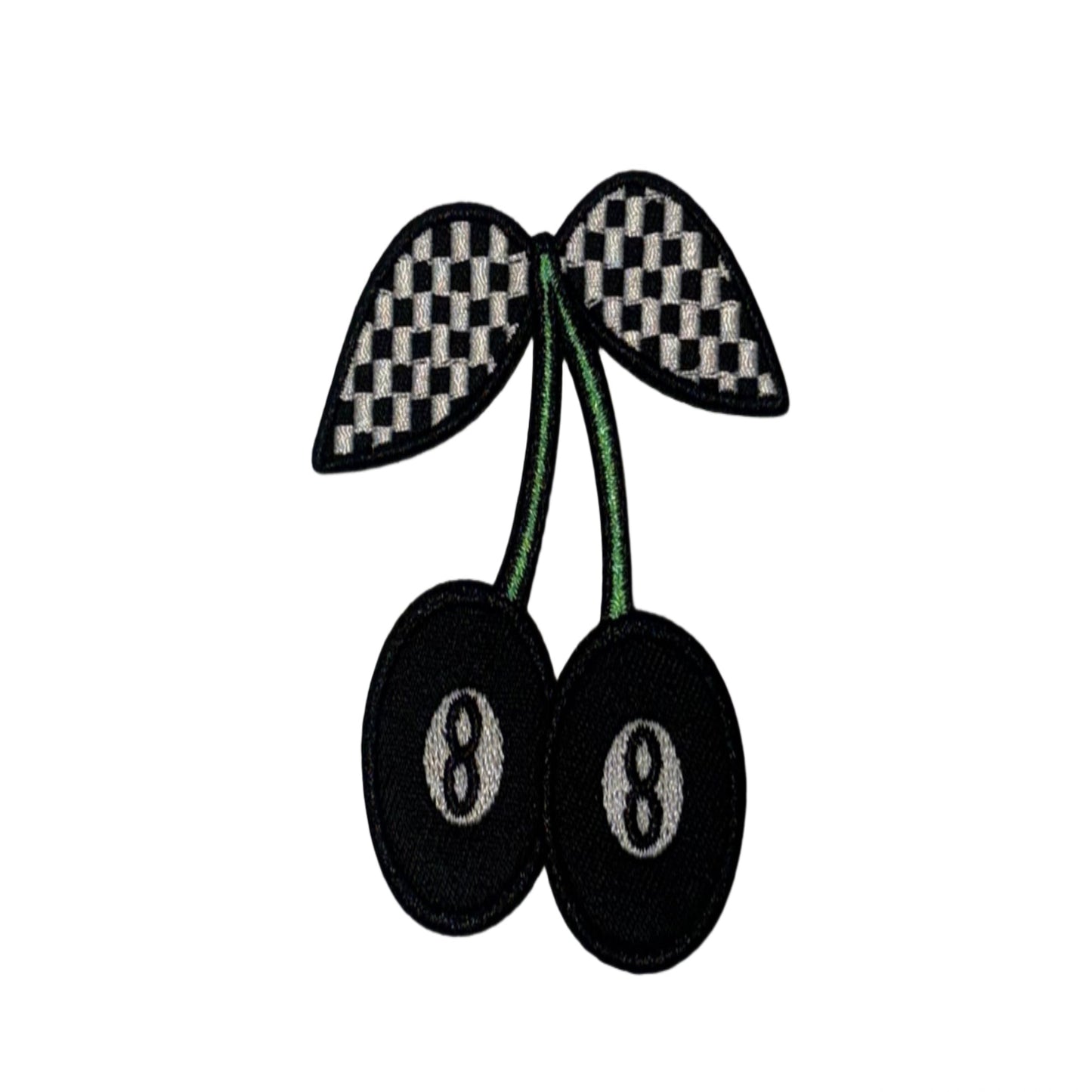 Checkerd 8 Ball Patch