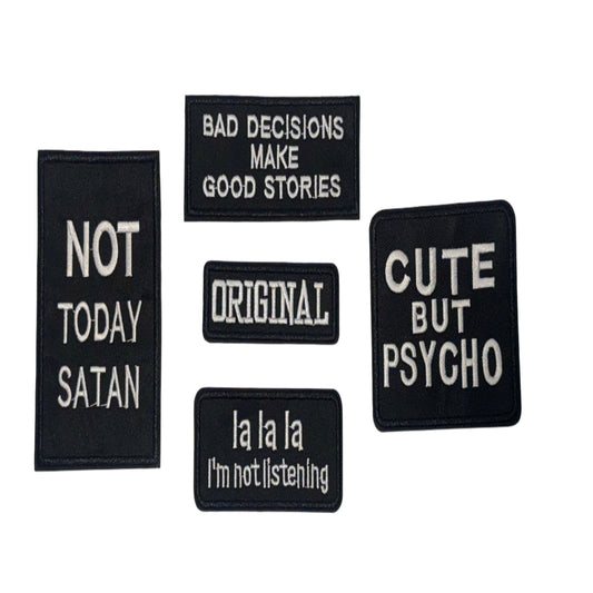 Text Patches (Choose One)