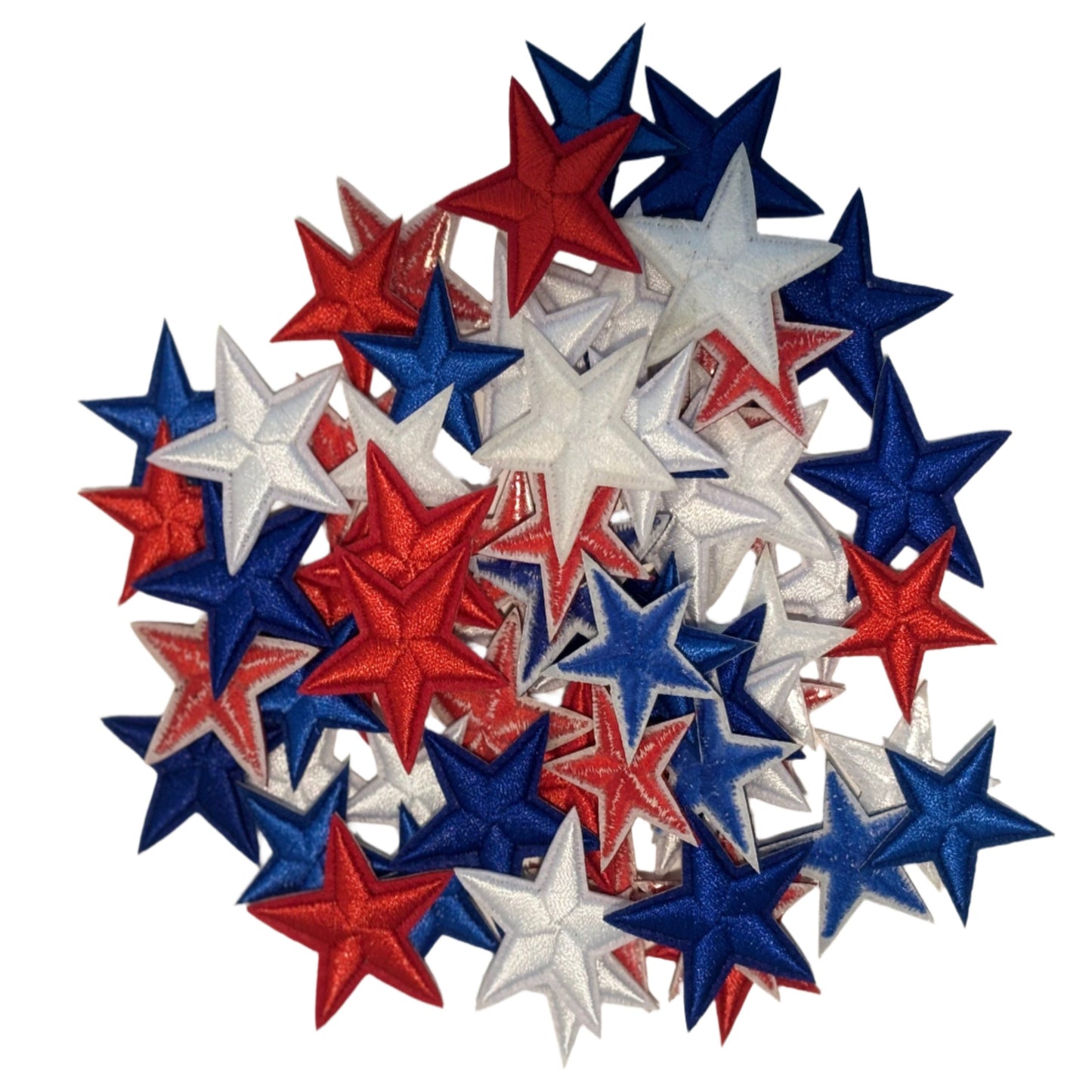 Red, White, and Blue Star Filler Patch