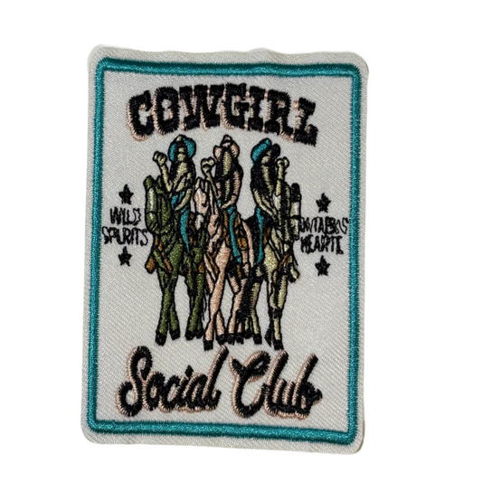 Cowgirl Social Club Patch
