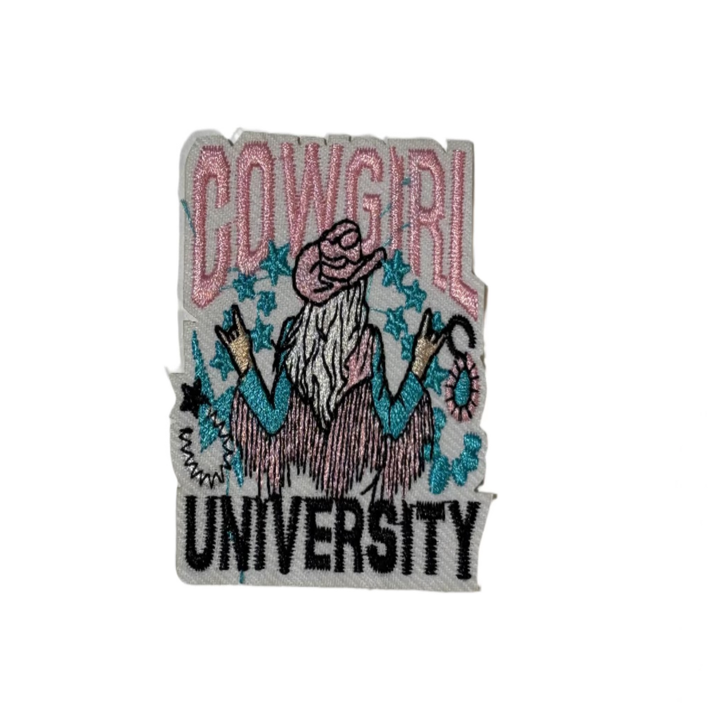 Cowgirl University Patch