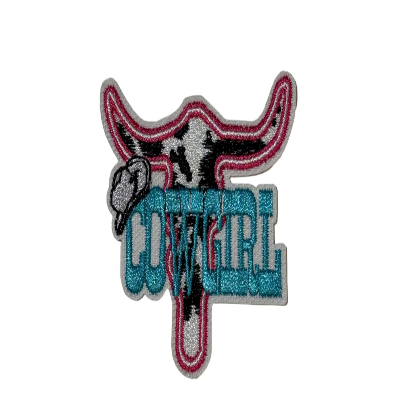 Cowgirl Longhorn Patch