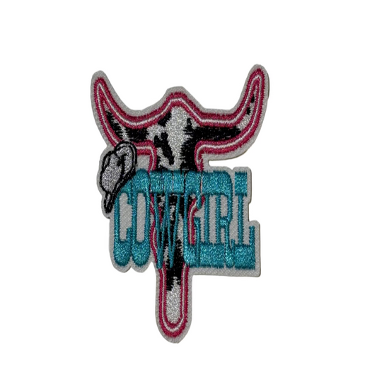 Cowgirl Longhorn Patch
