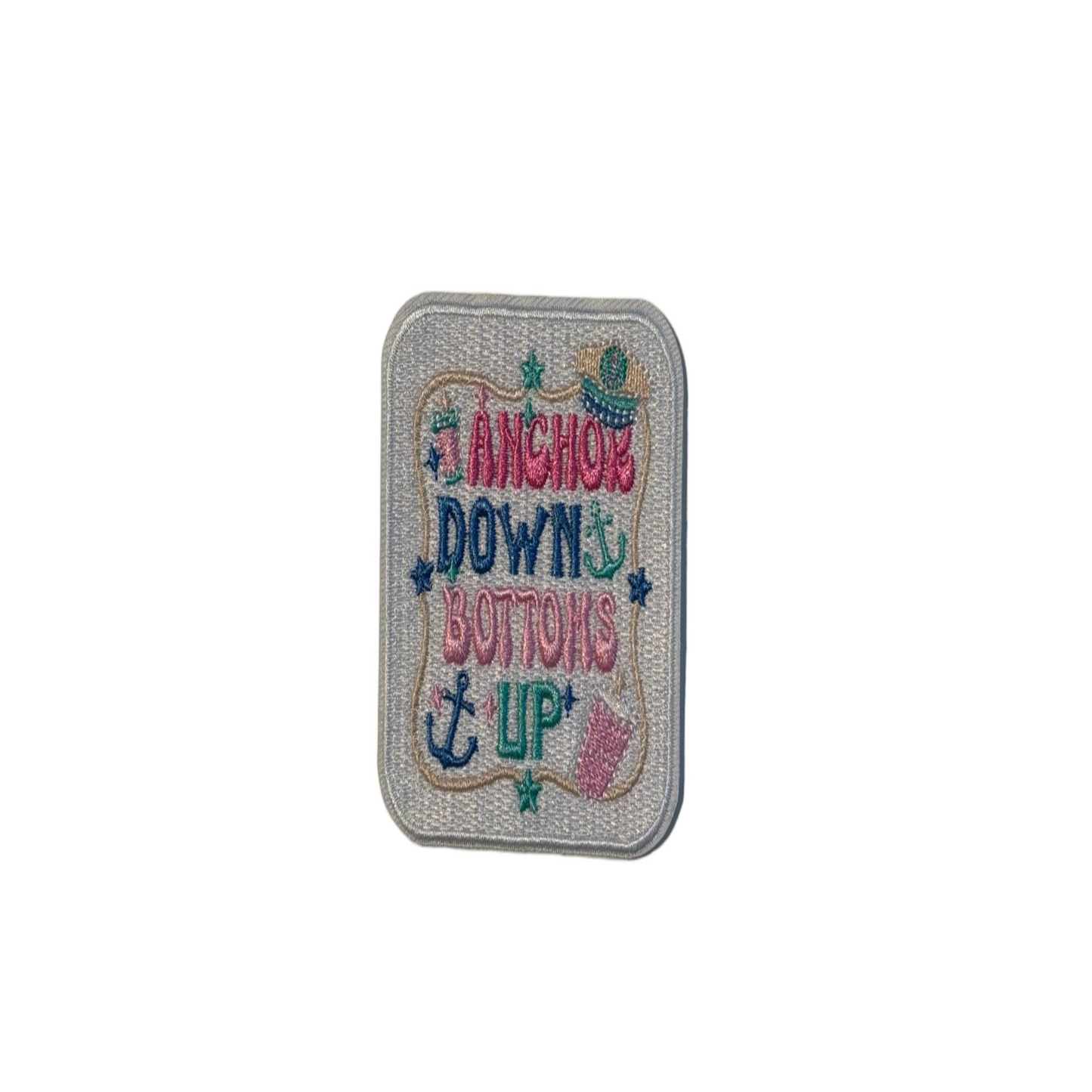 Anchor Down Bottoms Up Patch