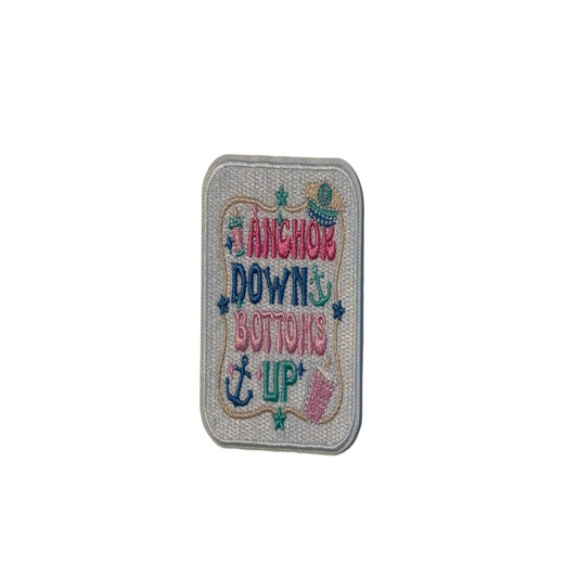 Anchor Down Bottoms Up Patch