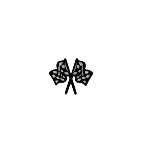 Mini Checkered Flags Patch