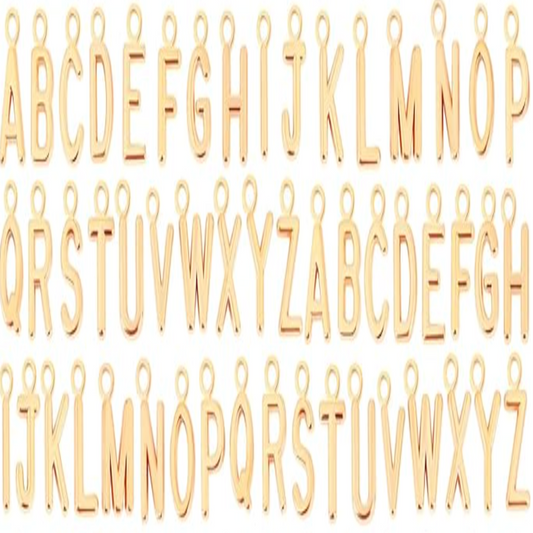 Letter Charms- Style 2
